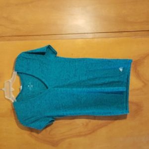 ✨Adidas women's size small green short sleeve shirt